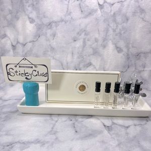 Tory Burch Set-Essence of Dreams Cosmic,Divine,Rose-1.5ml,0.05oz-5pc-BOXED-NEW